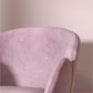 Fauteuil à bascule rembourré en velours - Freia