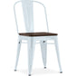 Dining chair - Industrial design - Wood and steel - Stylix