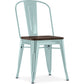 Dining chair - Industrial design - Wood and steel - Stylix