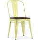 Dining chair - Industrial design - Wood and steel - Stylix