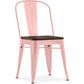 Dining chair - Industrial design - Wood and steel - Stylix