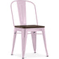 Dining chair - Industrial design - Wood and steel - Stylix