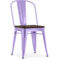 Dining chair - Industrial design - Wood and steel - Stylix