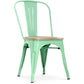 Dining chair - Industrial design - Wood and steel - Stylix