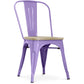 Dining chair - Industrial design - Wood and steel - Stylix