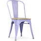 Dining chair - Industrial design - Wood and steel - Stylix