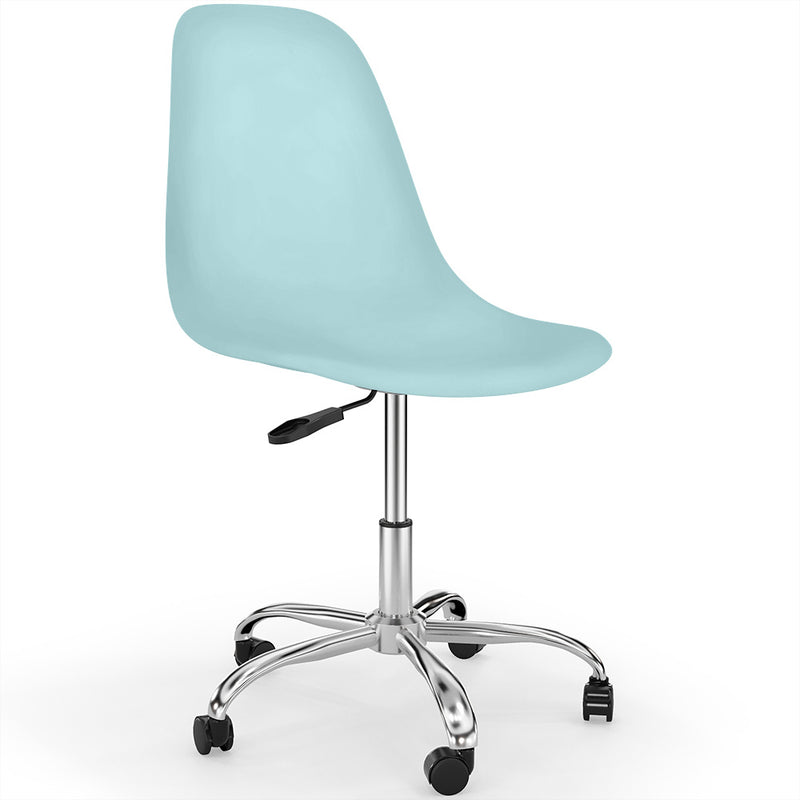 Swivel office chair with casters - Denisse