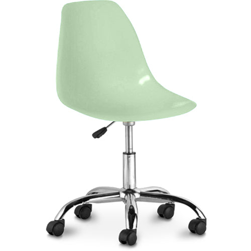 Chaise de bureau avec roulettes - Chaise de bureau pivotante - Denisse