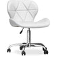 Chaise de bureau à roulettes - Chaise de bureau pivotante - Tapissée en simili cuir - Wito