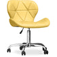 Chaise de bureau à roulettes - Chaise de bureau pivotante - Tapissée en simili cuir - Wito