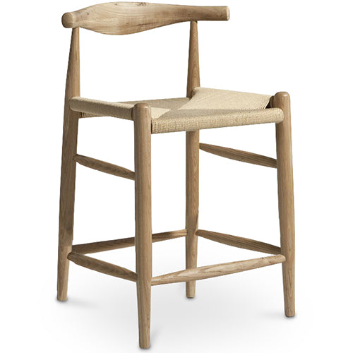 Tabouret en bois design Boho Bali - 65cm - Elb
