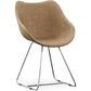Sedia da pranzo con braccioli - Similpelle - PU - Stylix - Nero - Clun