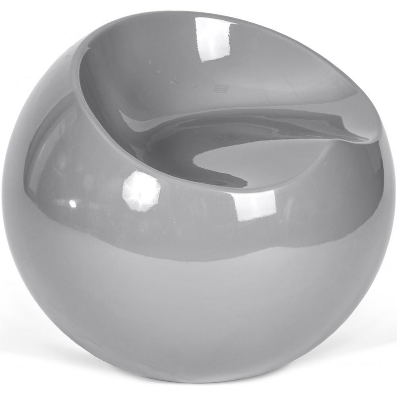 Silla Bola Moderna de Diseño Contemporáneo en ABS – Asiento Redondo Brillante para Hogar y Oficina - Circle