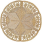 Rundt jutevævet tæppe – Boho Bali – 150 CM – Bilú