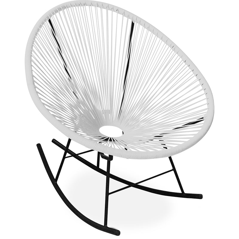 Chaise d'extérieur - Chaise à bascule de jardin - Nouvelle édition - Acapulco