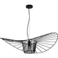 Lampa sufitowa - lampa wisząca design Pamela - 80cm - pionowa