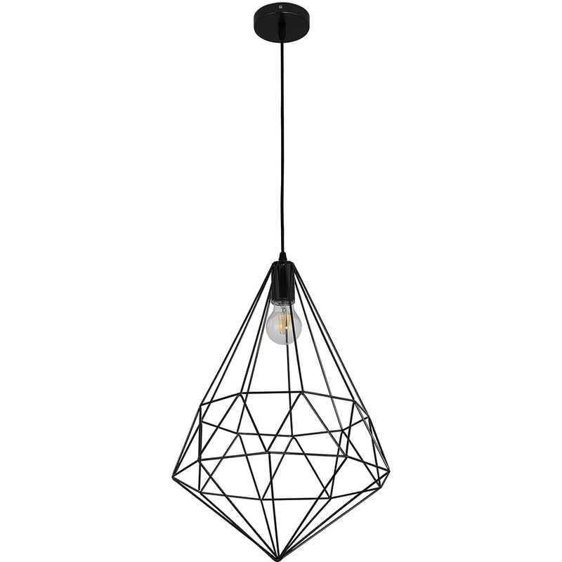 Lampe de plafond rétro - Lampe suspendue géométrique - Yak