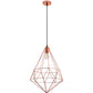 Lampa sufitowa retro - Lampa wisząca geometryczna - Yak