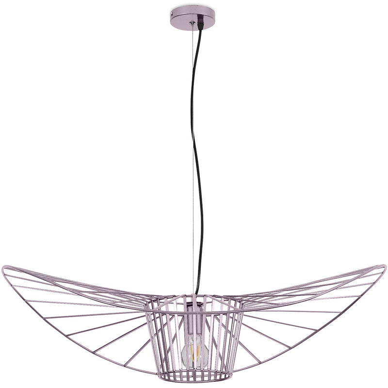 Vertical Hanging Lamp 100cm - Metal