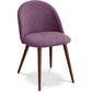 Silla de Comedor - Tapizada en Tela - Estilo Escandinavo - Evelyne