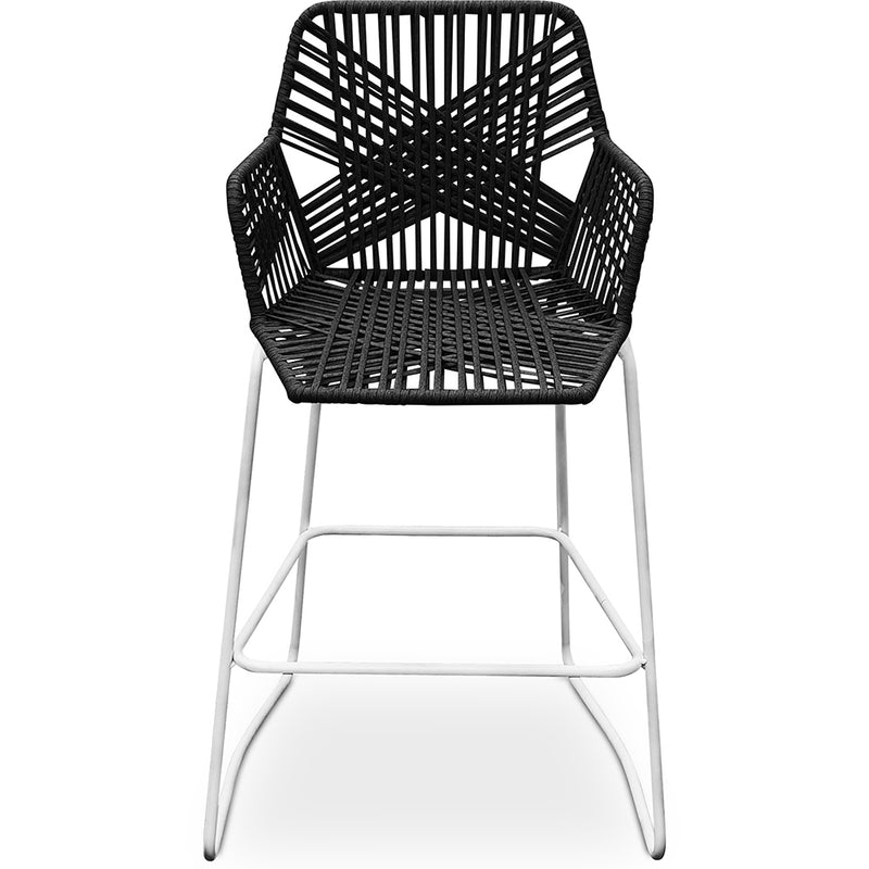 Tabouret en rotin design bohème Bali - 75 cm - Tale