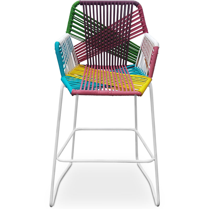 Tabouret en rotin design bohème Bali - 75 cm - Tale