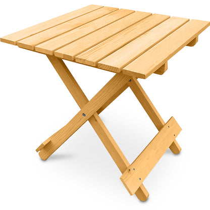 Table de Jardin - Table d'appoint en Bois Adirondack - Alana