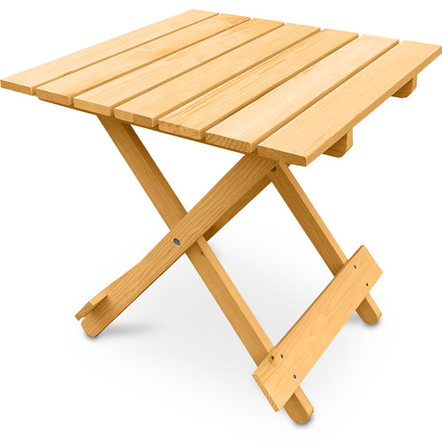 Table de Jardin - Table d'appoint en Bois Adirondack - Alana