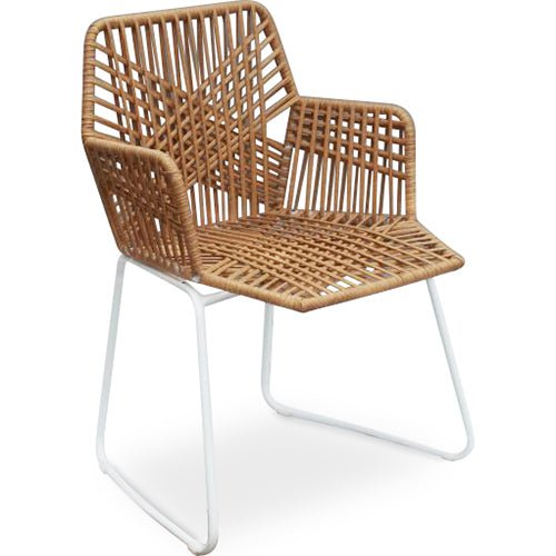 Rattan Dining Chair - Garden Chair Boho Bali Design - Tale