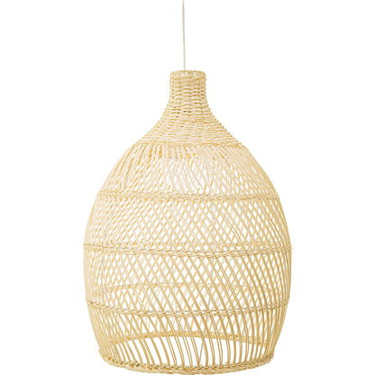 Lampe de plafond en rotin - Lampe suspendue au stile Boho Bali - Bay