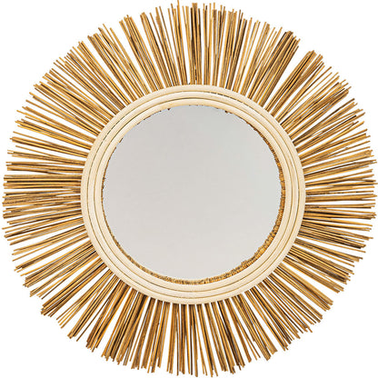 Wall Mirror - Boho Bali Round Design (60 cm) - Loi