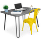 Office Set - Industrial Design 120cm - Hairpin + Dining Chair - Stylix