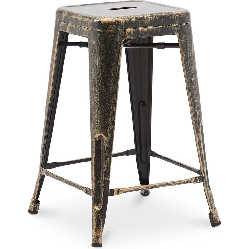 Barhocker - Industriedesign - 60cm - Neuauflage - Stylix - Metallic bronze
