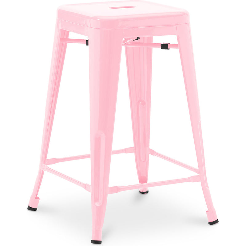 Stołek barowy - Wzór przemysłowy - 60cm - New Edition - Stylix
