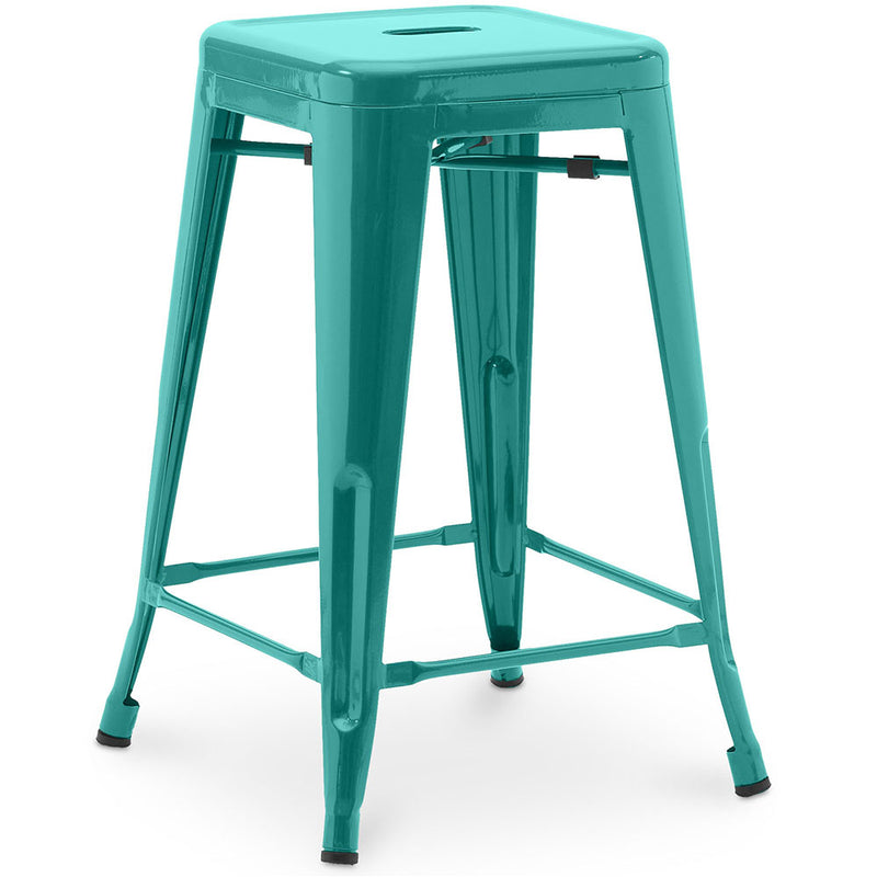 Banco Bar - Design Industrial - 60cm - Nova Edição - Stylix