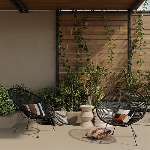 Acapulco Chair - Black Legs - New edition