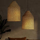 Candeeiro suspenso em rattan, estilo boho de Bali - Fai