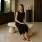 Modern Style Bench Upholstered In Bouclé Fabric - Kurt