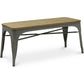 Bench - Industrial Design - Wood and Metal - Stylix