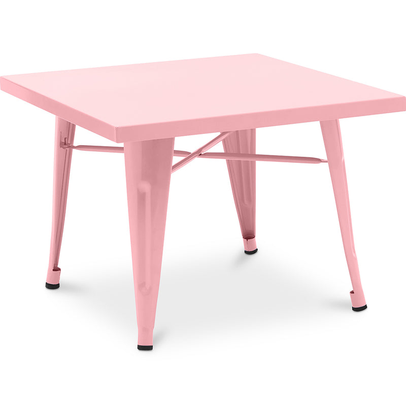 Children's Table - Industrial Design - Metal - 60cm - New Edition - Stylix