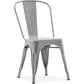 Silla de comedor - Diseño industrial - Acero - Nueva edición - Stylix
