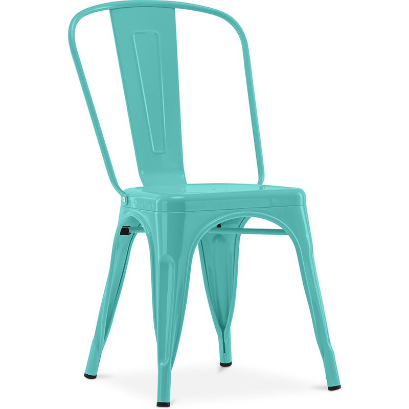 Silla de Comedor - Diseño Industrial - Acero - Nueva Edición - Stylix