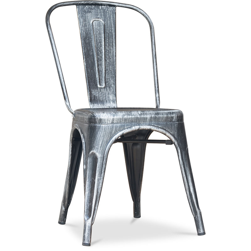 Cadeira de Jantar - Design Industrial - Aço - Nova Edição - Stylix