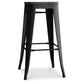 Bar stool - Industrial design - Wood and steel - 76 cm - New Edition - Stylix