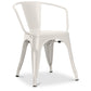 Dining chair with armrests - Industrial design - Steel - New edition - Stylix
