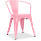 Dining chair with armrests - Industrial design - Steel - New edition - Stylix