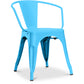 Dining chair with armrests - Industrial design - Steel - New edition - Stylix