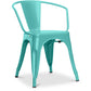 Dining chair with armrests - Industrial design - Steel - New edition - Stylix