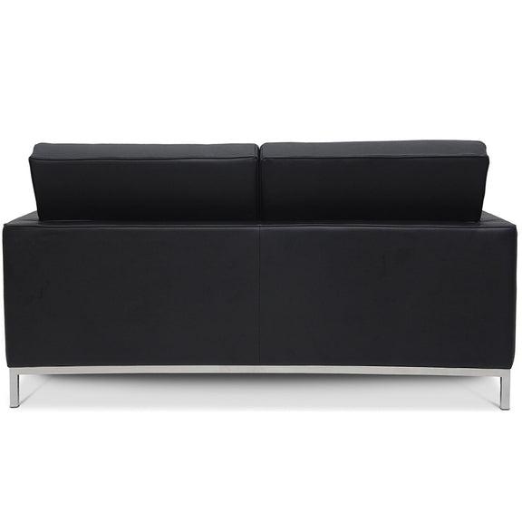 Leather Upholstered Sofa - 2 Seater - Konel - gallery 1