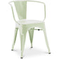 Dining chair with armrests - Industrial design - Steel - New edition - Stylix